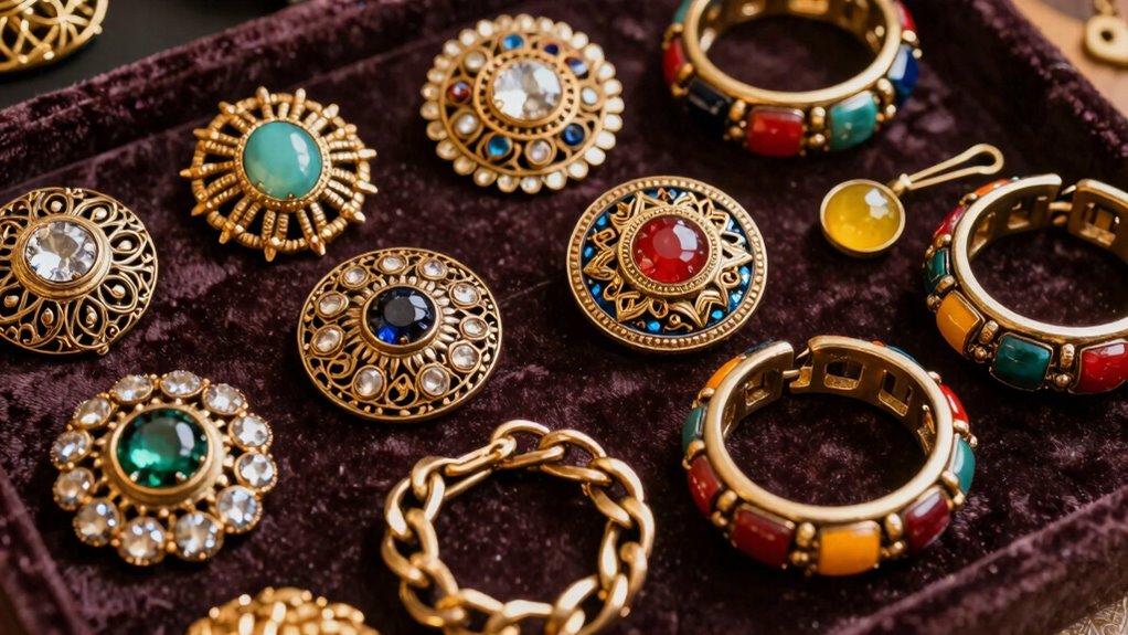 bold vintage inspired statement jewelry
