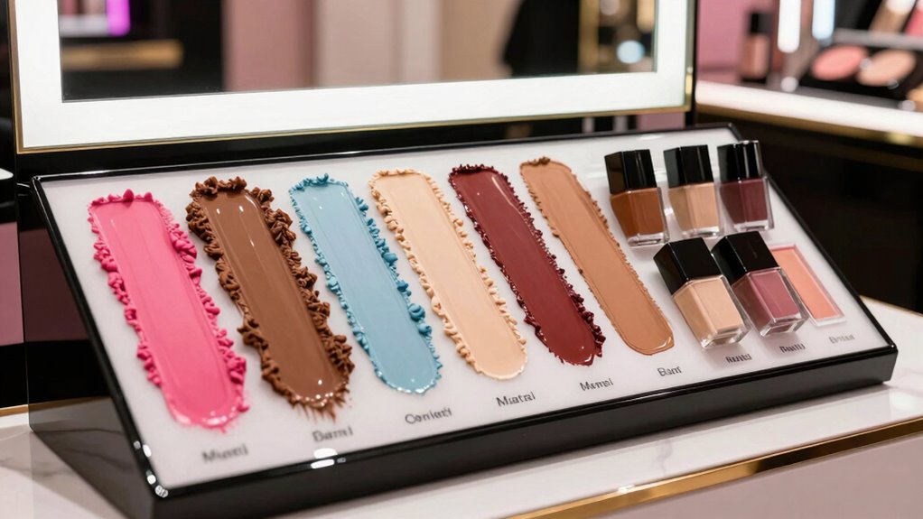 choose makeup by finish
