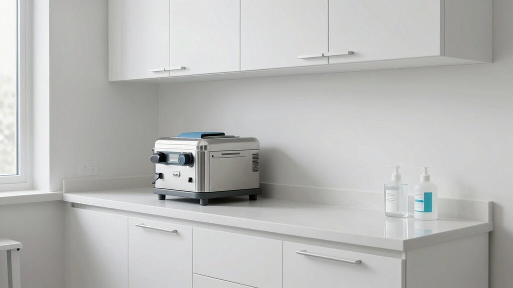 clean organized professional environment