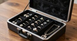 compact travel jewelry organizers