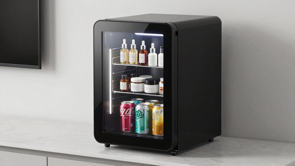 dual purpose mini fridge