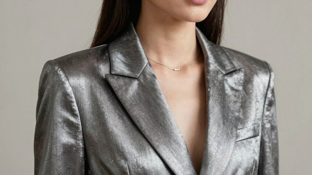 elegant metallic accent styling