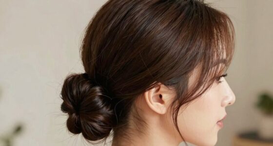 elegant soft polished hairstyle