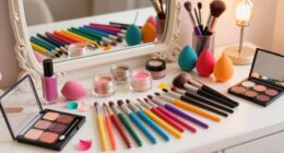 enhance small makeup collection