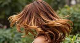 flexible flowing hair movement