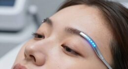 growing under eye treatment devices