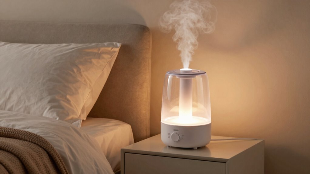 humidifier improves sleep comfort