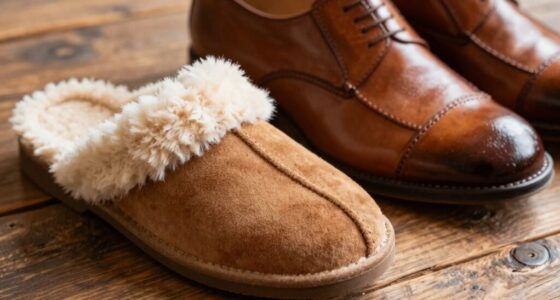 luxurious comfort in footwear