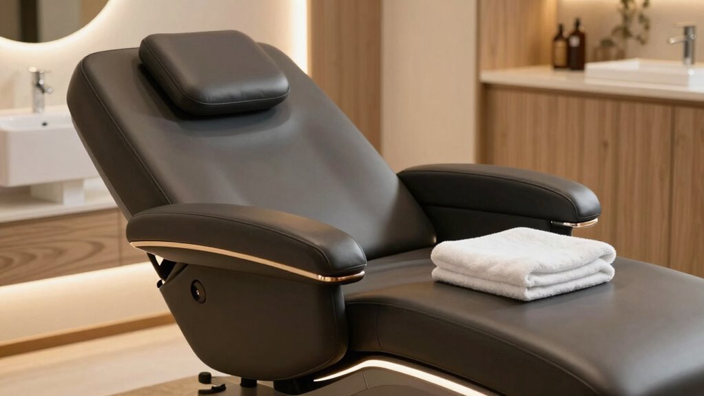 luxury ergonomic facial beds