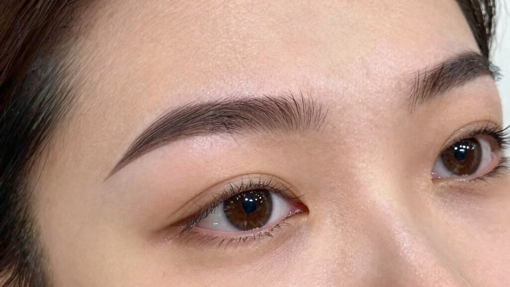 modern brow styling trend