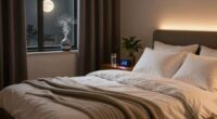 optimize bedroom for rest