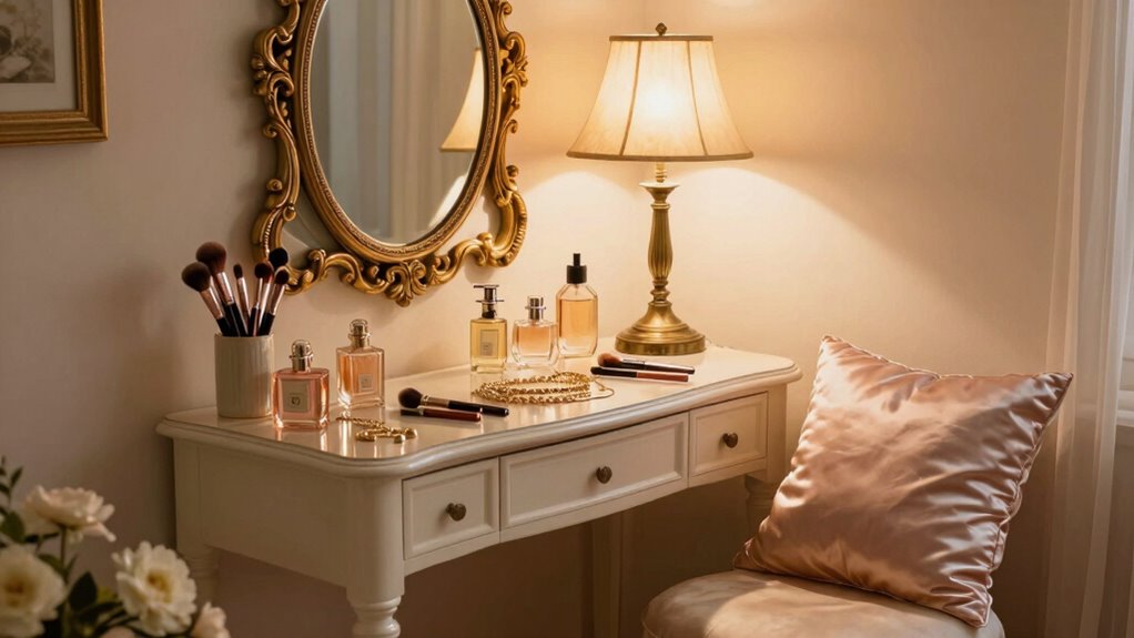 organized sustainable vanity routines