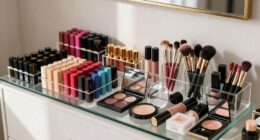selective organized makeup collection