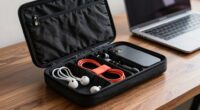 stylish portable tech storage