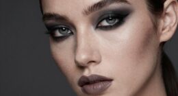 timeless monochrome makeup style