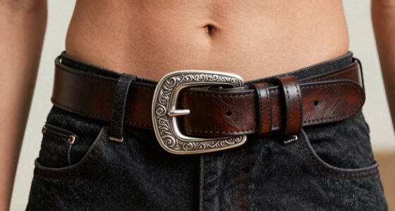 trendy oversized belt revival
