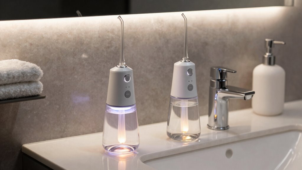 water flossers promote consistent oral hygiene