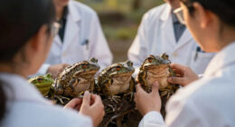 Scientists finally solved why some frogs survive a deadly fungus