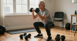 My 73-Year-old Dad Uses This Three-move Dumbbell Routine To Build Functional, Full-body Strength
