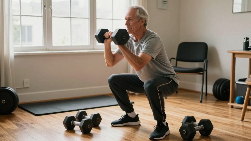 My 73-Year-old Dad Uses This Three-move Dumbbell Routine To Build Functional, Full-body Strength