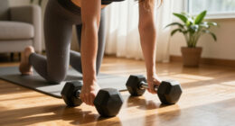 The Two Simple Tricks A Trainer Uses To Ensure Her Home Dumbbell Workouts Stay Effective
